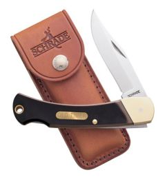 Old Timer Golden Bear Folder 3.75 in Blade Delrin Handle