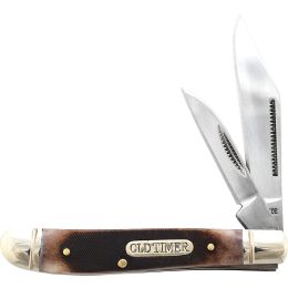 Old Timer Dog Leg Multi-Blades 2.125 in Blade Delrin Handle