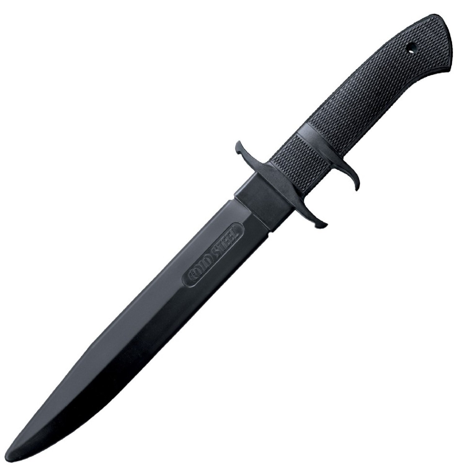 Cold Steels Rubber Training Black Bear Classic 8.13 in Blade